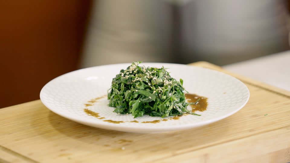 The raw leaves tossed first with a little salt play nicely with all types of vinaigrettes and flavor combinations. - CNN