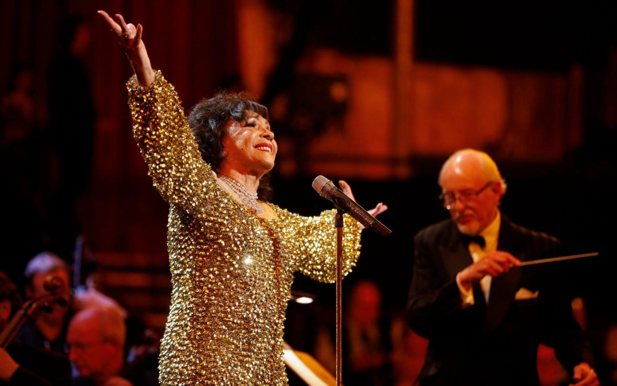 Shirley Bassey opens The Sound of 007 at the Royal Albert Hall - Tristan Fewings/Getty