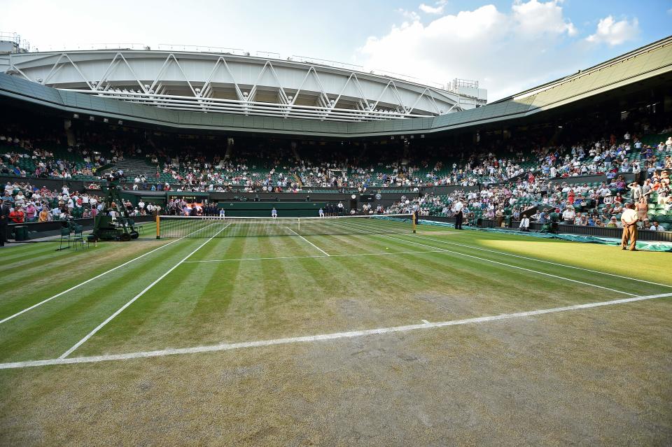 Rub of the green: Wimbledon think artificial surfaces could mean more tennis on the show courts