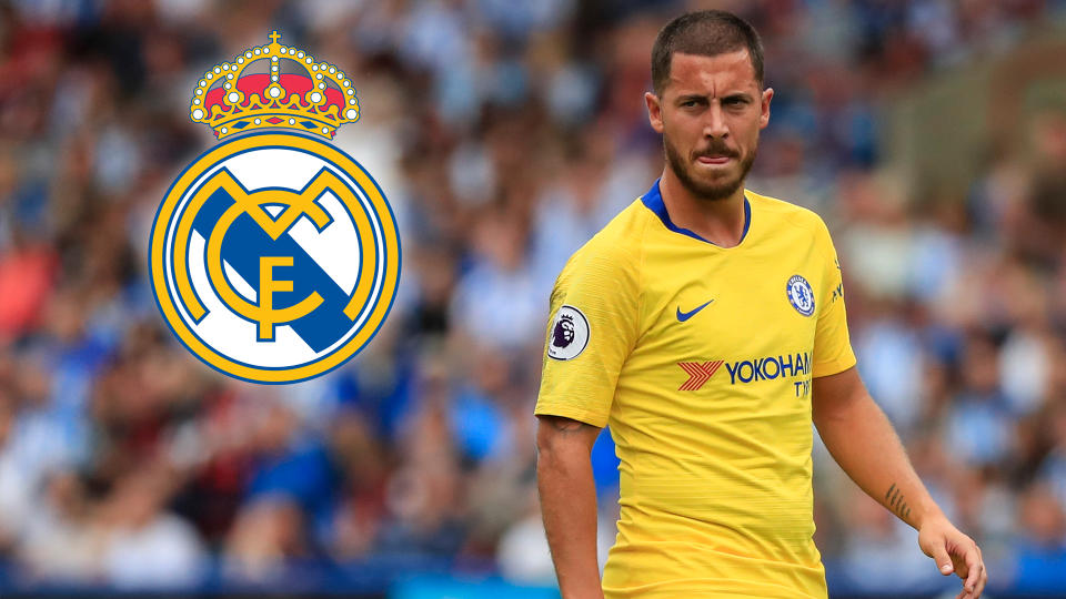 Eden Hazard has been linked with Real Madrid all summer.