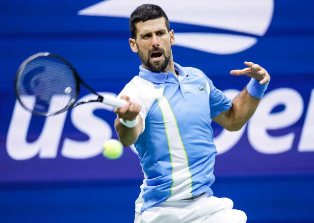 Novak Djokovic counts gains in loss to Daniil Medvedev : The