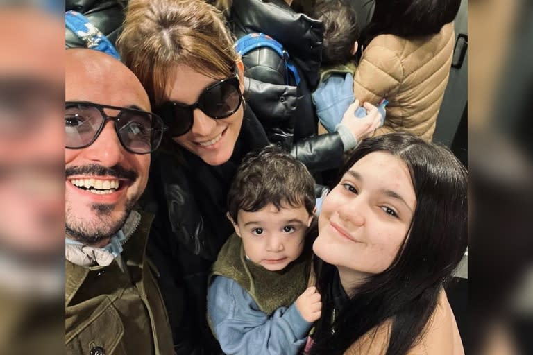 Abel Pintos compartió una tierna postal familiar para celebrar el día del padre (Foto: Instagram @abelpintos)