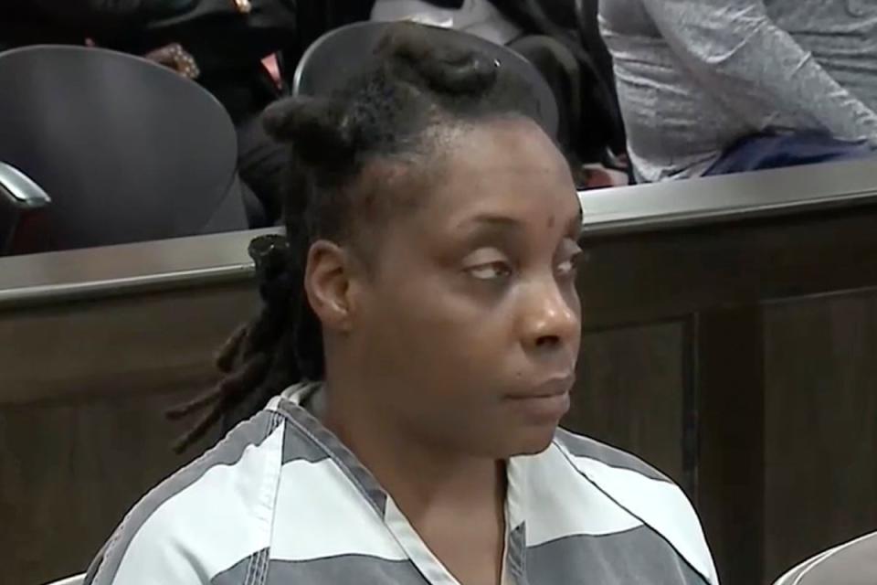 Dawn Elaine Coleman was sentenced to 25 years in prison after pleading guilty to one count of conspiracy to commit murder in the 2022 death of five-year-old Cairo Ammar Jordan (AP)
