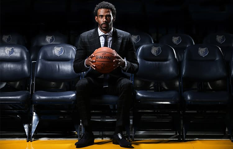Mike Conley signed a five-year, $153 million contract to remain with the Grizzlies. (Joe Murphy/NBAE/Getty Images)