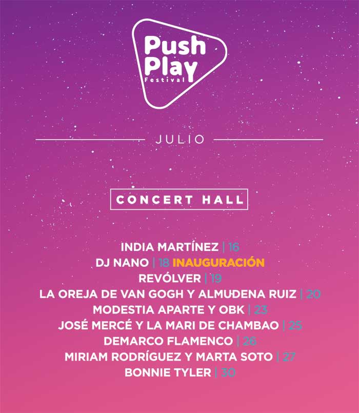 Push Play Festival Cartel