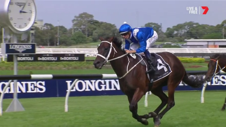 Winx wins the George Ryder Stakes at Rosehill. Picture: 7RACING