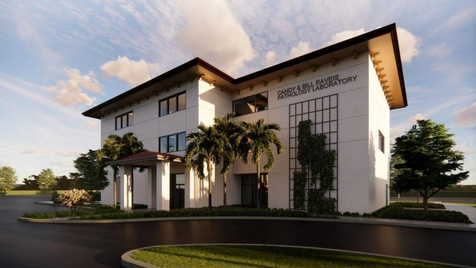 Future pathology building on the campus of the Neighborhood Health Clinic in Naples