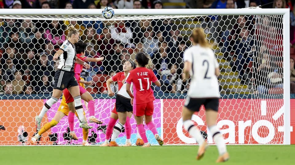 Alexandra Popp scored once for Germany but couldn't find the winner.  - Sajad Imanian/DeFodi Images/Getty Images