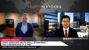 Craig Goodliffe, the founder of Cyberbacker, was interviewed on the Mission Matters Business Podcast by Adam Torres.