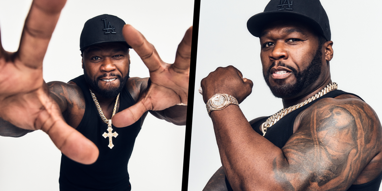 hip hop is life mens health september cover 50 cent