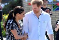 Prince Harry and Meghan begin their Africa tour in Cape Town