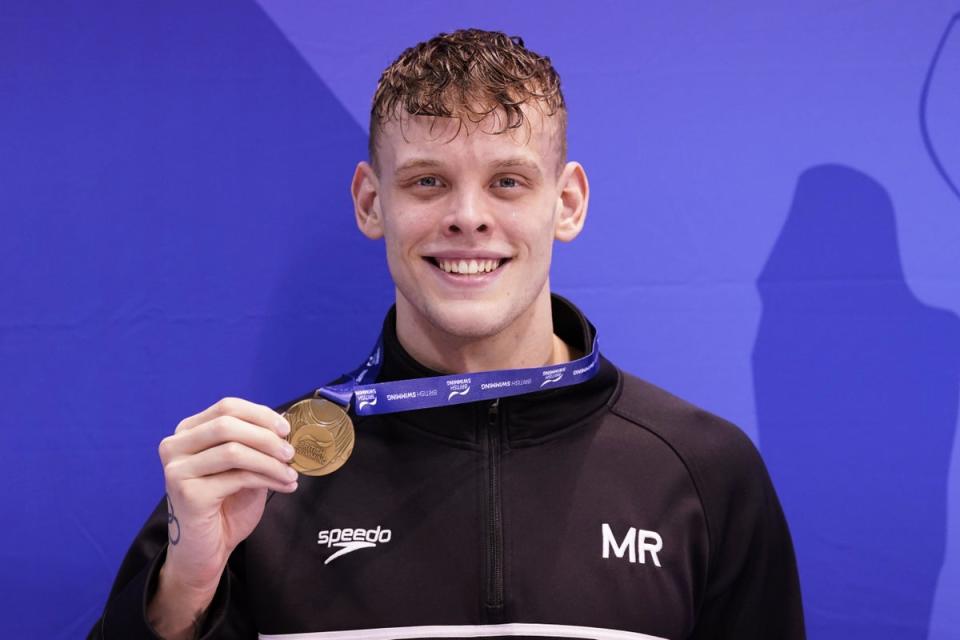 Matthew Richards brilliantly won 200m freestyle gold at the World Championship last year (PA Wire)