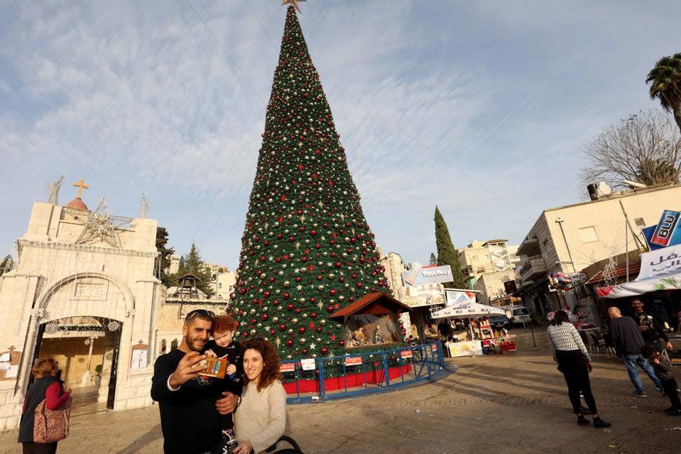 ISRAEL-NAZARET-ÁRBOL DE NAVIDAD