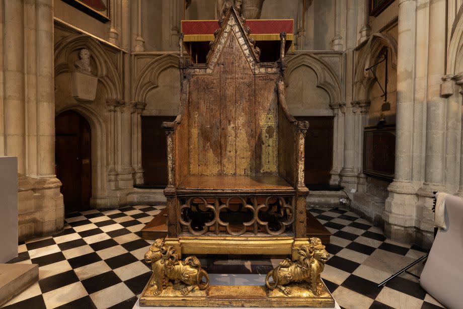 st edwards chair coronation