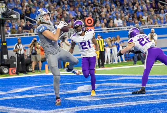 T.J. Hockenson makes immediate impact in Vikings' win - InForum