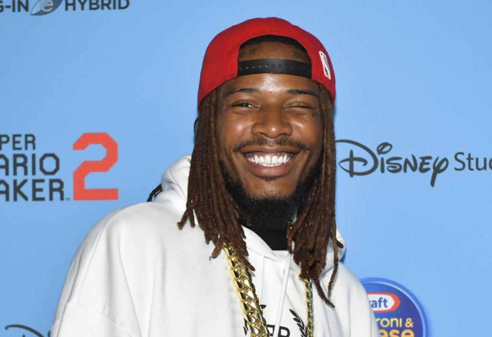 Fetty Wap Wearing Red Hat