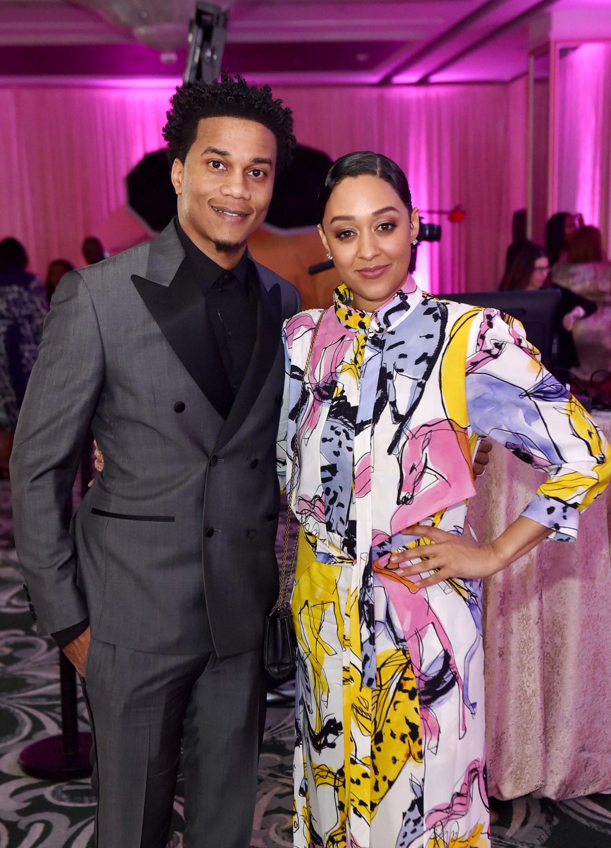 Cory Hardrict and Tia Mowry-Hardrict  (Aaron J. Thornton / Getty Images for ESSENCE)