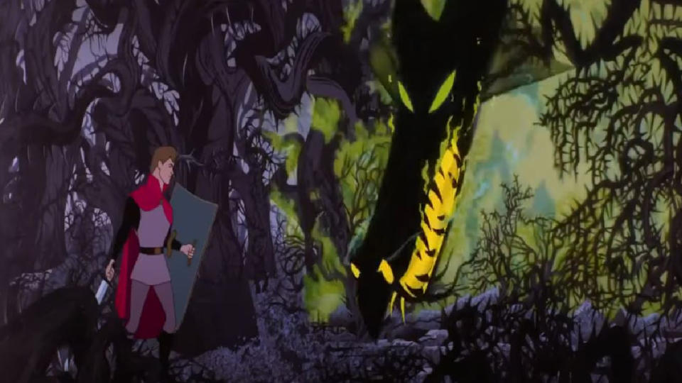 Prince Phillip Fighting A LITERAL Dragon For Aurora (Sleeping Beauty)