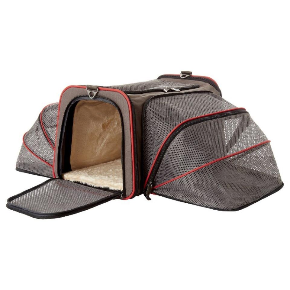 Petsfit Double Sided Expandable Dog & Cat Carrier. (Photo: Chewy)