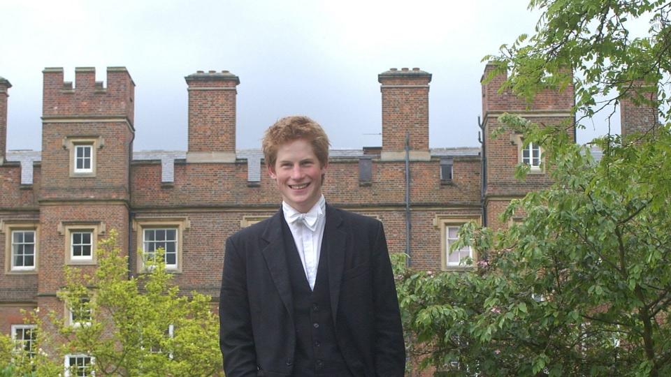 Prince Harry at Eton College, 2003