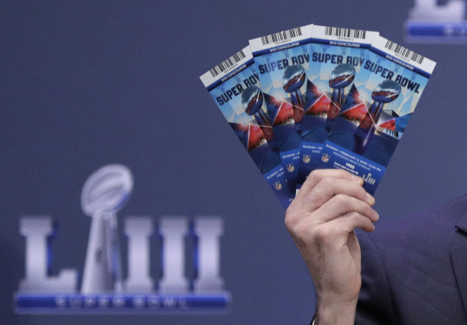 A Georgia man who skipped town after allegedly swindling friends and family in a Super Bowl ticket scam has been caught after nearly six weeks on the run. (AP)