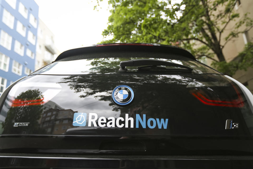 BMW is taking on Lyft and Uber directly with the launch of a new ridesharing