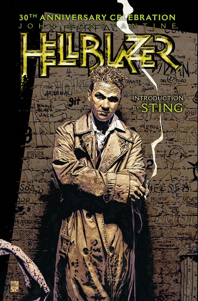 Hellblazer anniversary comic: Sting writes intro to John Constantine comic