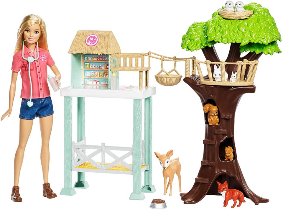 Barbie Doll and Animal Rescue Center with 8 Animals/Mattel - Credit: Mattel