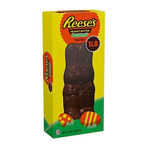 1) Milk Chocolate Peanut Butter Bunny (16 oz.)