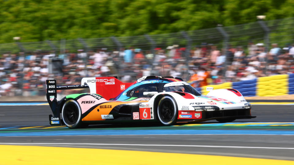 Porsche's 963, seen here racing for Porsche Penske Motorsport at the 2023 24 Hours of Le Mans.