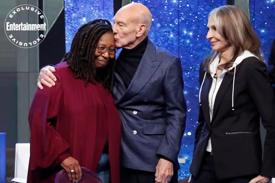 THE VIEW-  Airs 2/16/23 - “Star Trek: The Next Generation” reunites with the cast of “Picard” including Patrick Stewart, Jonathan Frakes, Gates McFadden and Michael Dorn