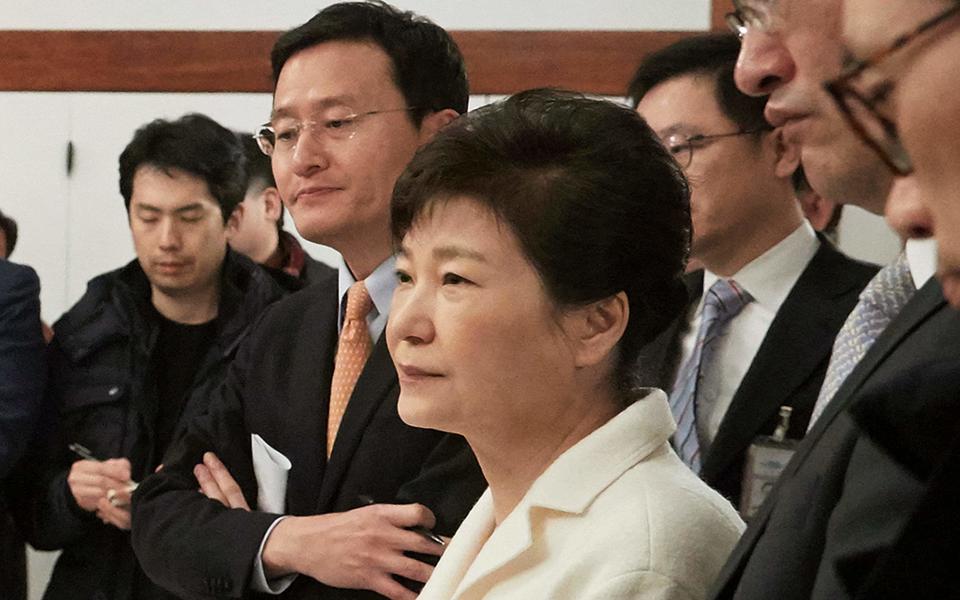 South Korea's ousted President Park leaves Blue House in disgrace - but insists 'the truth will come out'