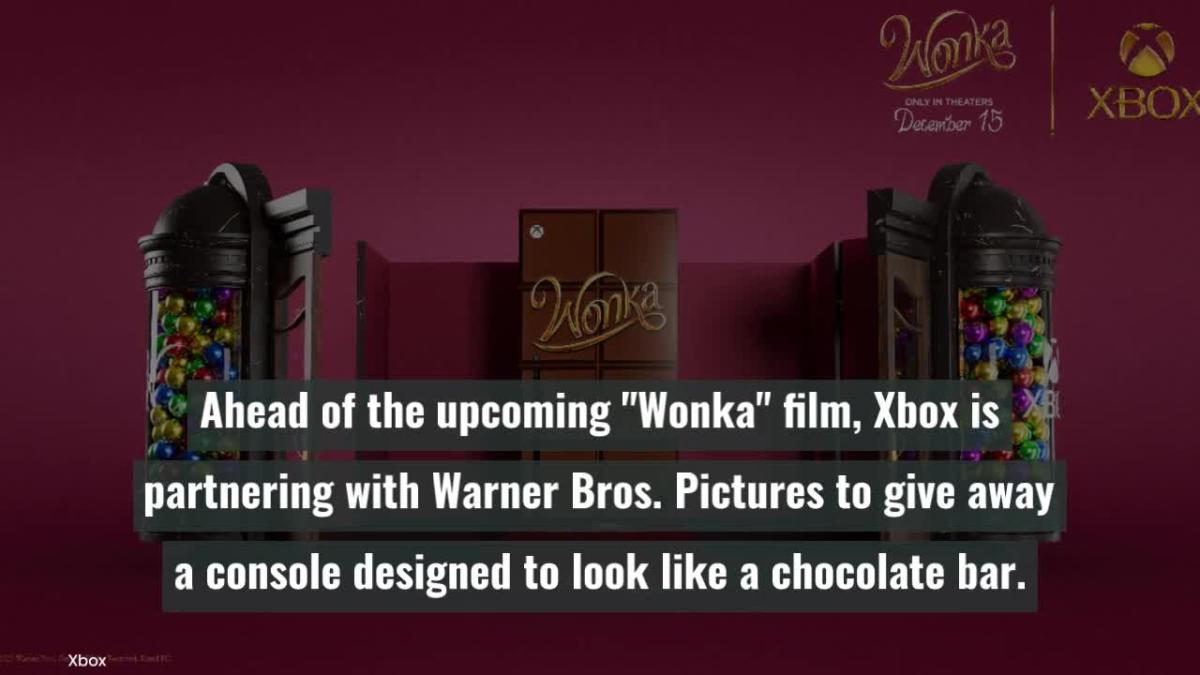 Wonka, in arrivo un controller Xbox di cioccolato per celebrare l'arrivo  del film