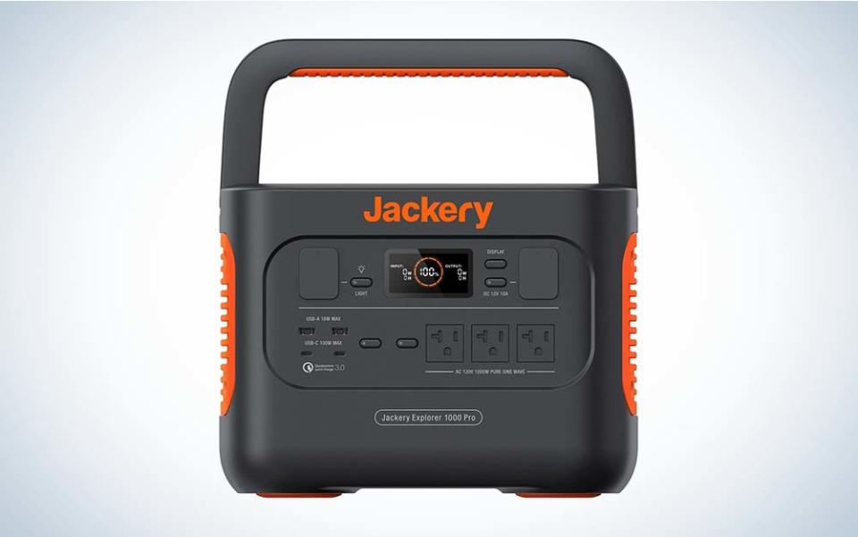 The Jackery Explorer 1000 is the best emergency power station overall.