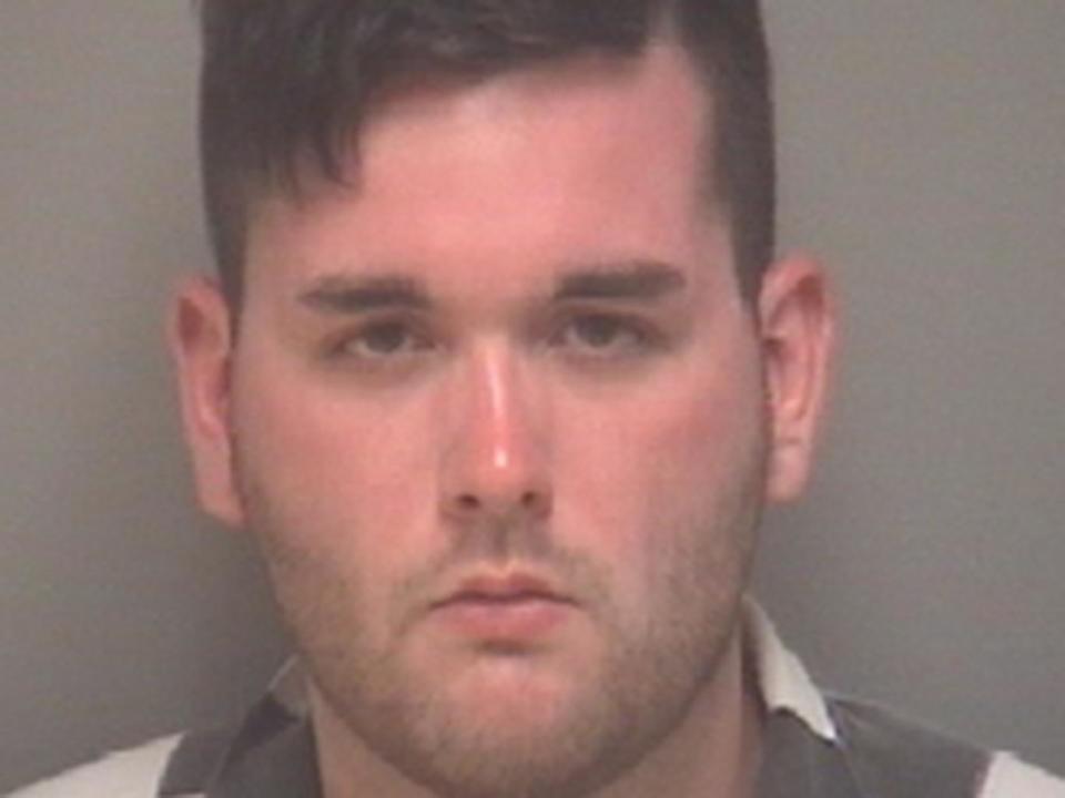 In this handout provided by Albemarle-Charlottesville Regional Jail, James Alex Fields Jr. of Maumee, Ohio poses for a mugshot after he allegedly drove his car into a crowd of counter-protesters killing one and injuring 35 on August 12, 2017 in Charlottesville, Virginia. (Photo by Albemarle-Charlottesville Regional Jail via Getty Images) (Getty Images North America)