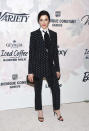 <p>“I guess I should start with what I’m wearing. I’m wearing my heart on my sleeve,” Rachel Weisz told the crowd at the Variety Power of Women Luncheon. The polka-dotted sleeve is from Givenchy and the whole ensemble is endlessly charming.</p>