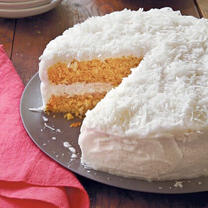 Double-Coconut Cake