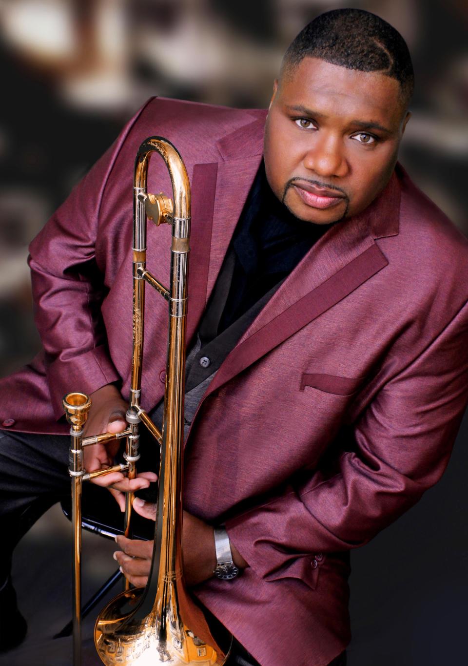 Trombonist Wycliffe Gordon will headline the 54th annual Green Bay Jazz Fest with a concert with the Green Bay Jazz Orchestra on April 13 at The Weidner.