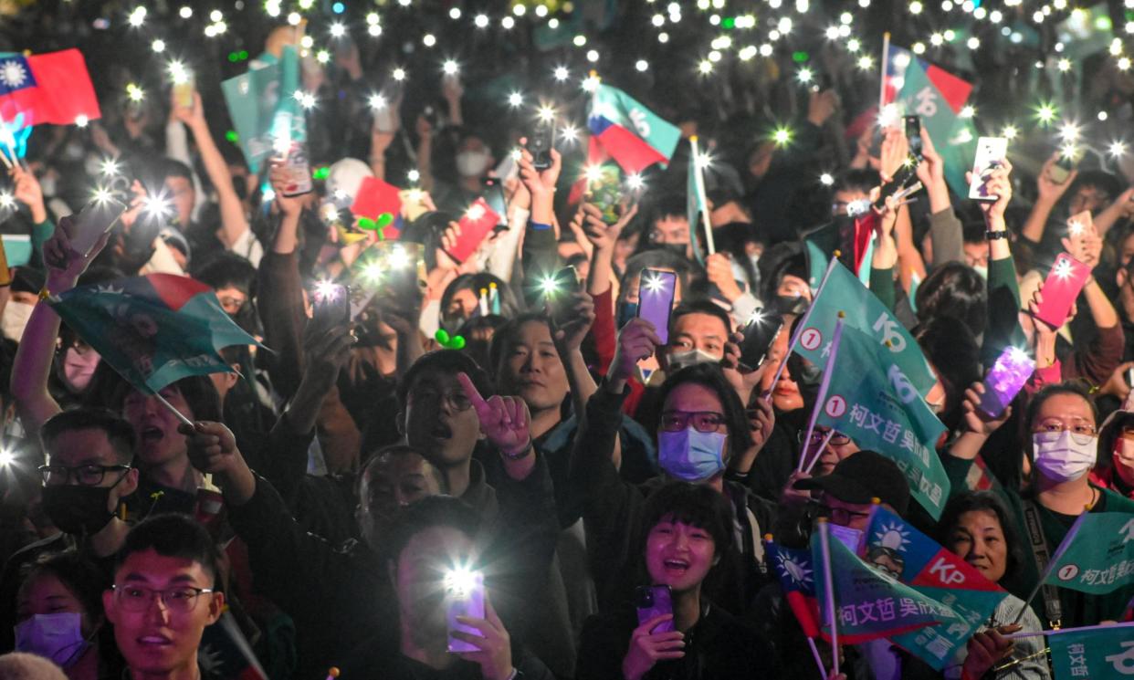 <span>Photograph: Sam Yeh/AFP/Getty Images</span>