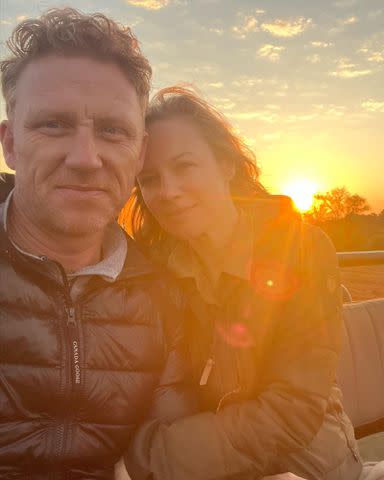 <p>Kevin McKidd Instagram</p> Kevin McKidd and Danielle Savre at the Lower Zambezi National Park in Zambia, Africa.