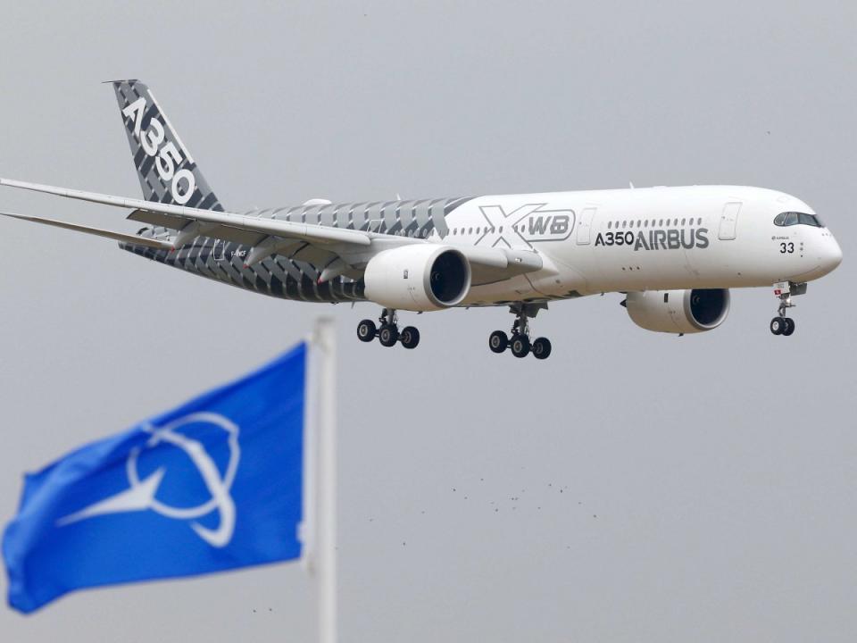 Airbus A350XWB Paris Air Show