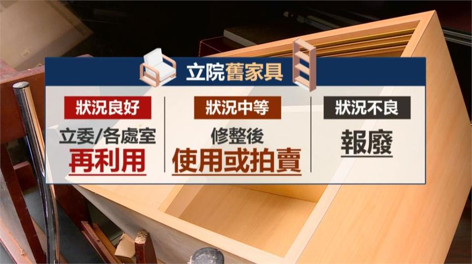 立委辦公室家具用「撿」的！　解省花費發揮納稅錢最大效益