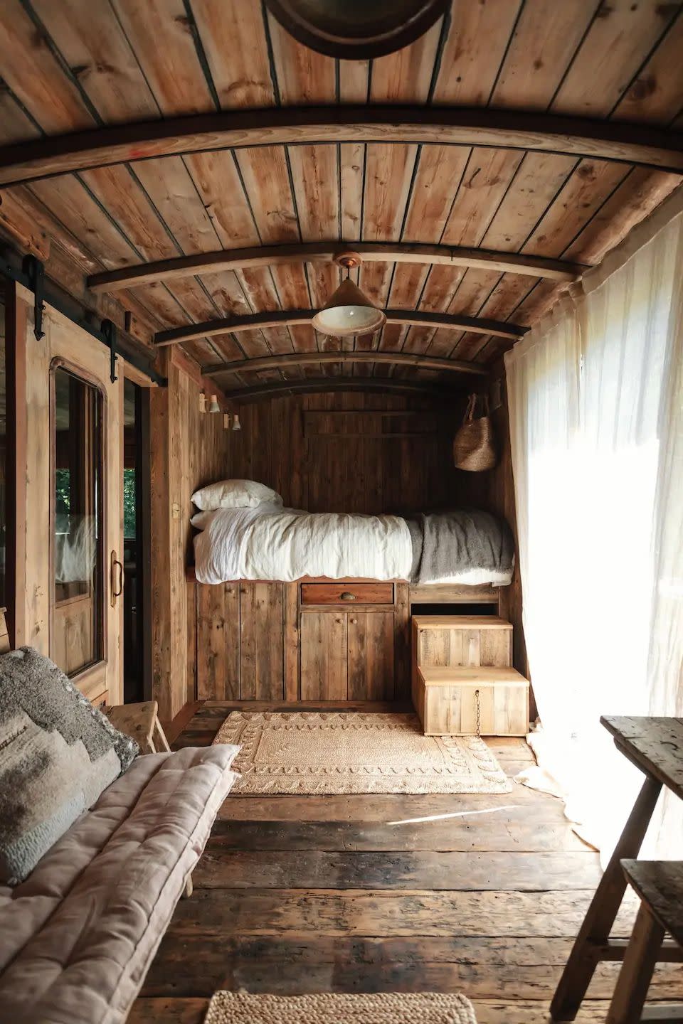 <p>Glamping has never looked so good. If you're after a remote escape that allows you to feel at one with nature and experience camping with a luxe twist, you'll want to know about this wonderfully restored train carriage in Shropham. The Airbnb has all the features you'd never expect from the typical camping trip: soft linen sheets from Piglet, a stylish shower, rustic reclaimed furniture and a delightful outdoor area to relax.</p><p><strong>Sleeps:</strong> 2</p><p><strong>Make sure you... </strong>take it all in. It's a glamping dream! </p><p><a class="link " href="https://airbnb.pvxt.net/QOgVJM?trafcat=summer" rel="nofollow noopener" target="_blank" data-ylk="slk:BOOK HERE;elm:context_link;itc:0;sec:content-canvas">BOOK HERE</a></p>