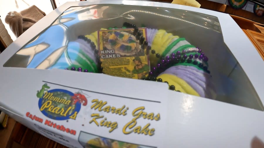 Many customers placed orders well in advance for a homemade King Cake to enjoy on Fat Tuesday.