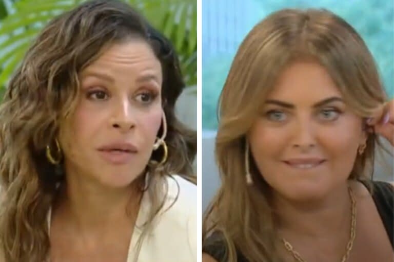 Julieta Ortega tuvo un tenso cruce con Silvina Luna por una vieja "pelea"