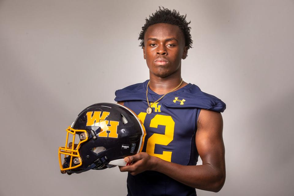 All County Football- Winter Haven High School - Joseph Tarver in Lakeland Fl  Thursday December 15,2022.Ernst Peters/The Ledger