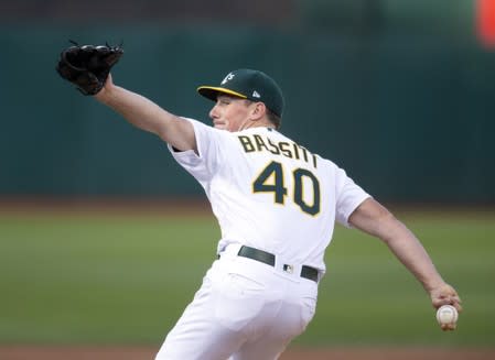 MLB: Detroit Tigers at Oakland Athletics