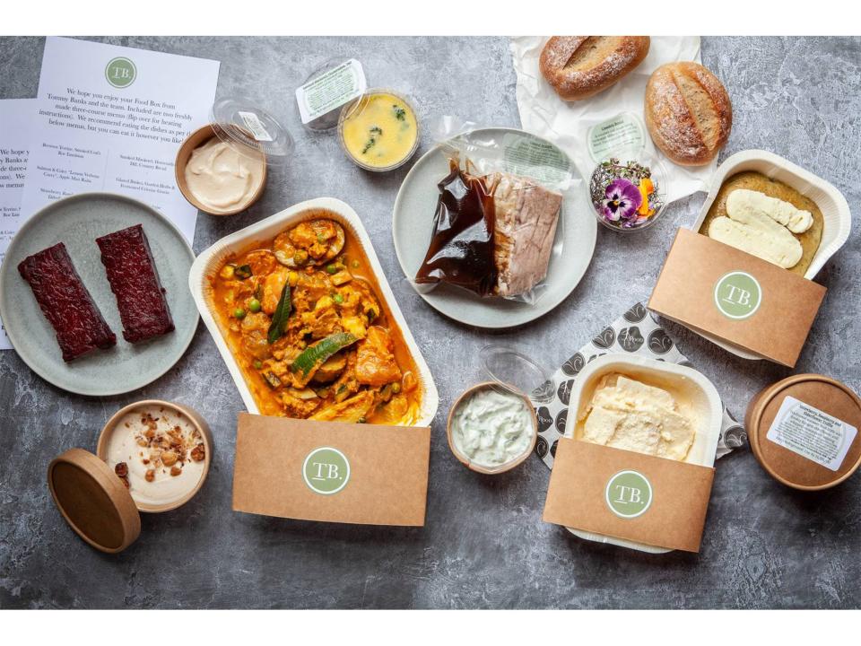 This Michelin-starred restaurant is selling food boxesTommy Banks