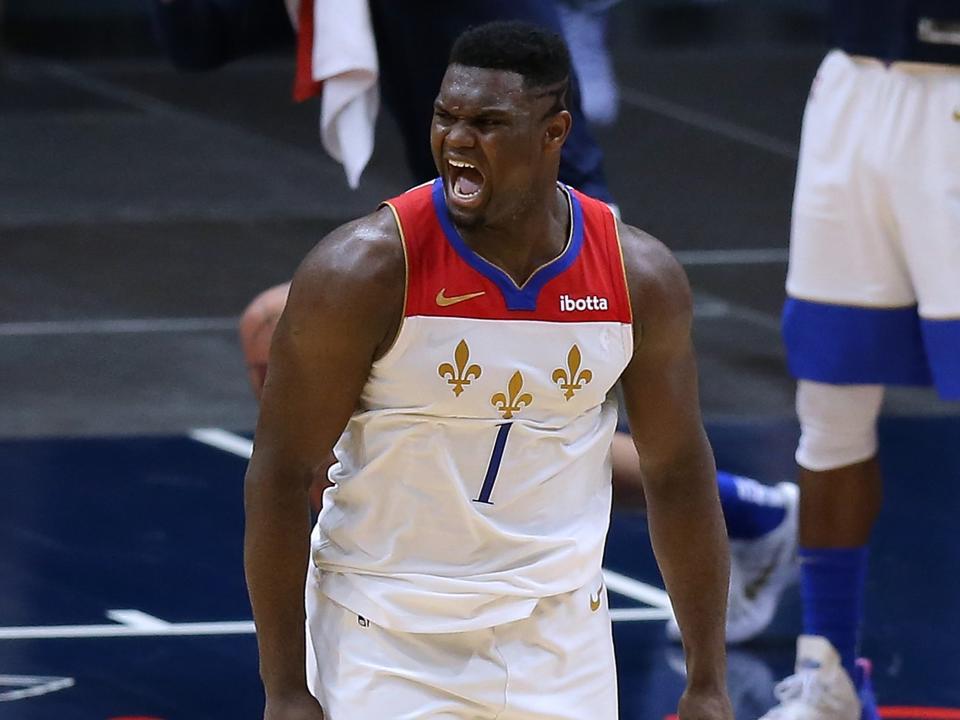 New Orleans Pelican power forward Zion Williamson (Getty Images)