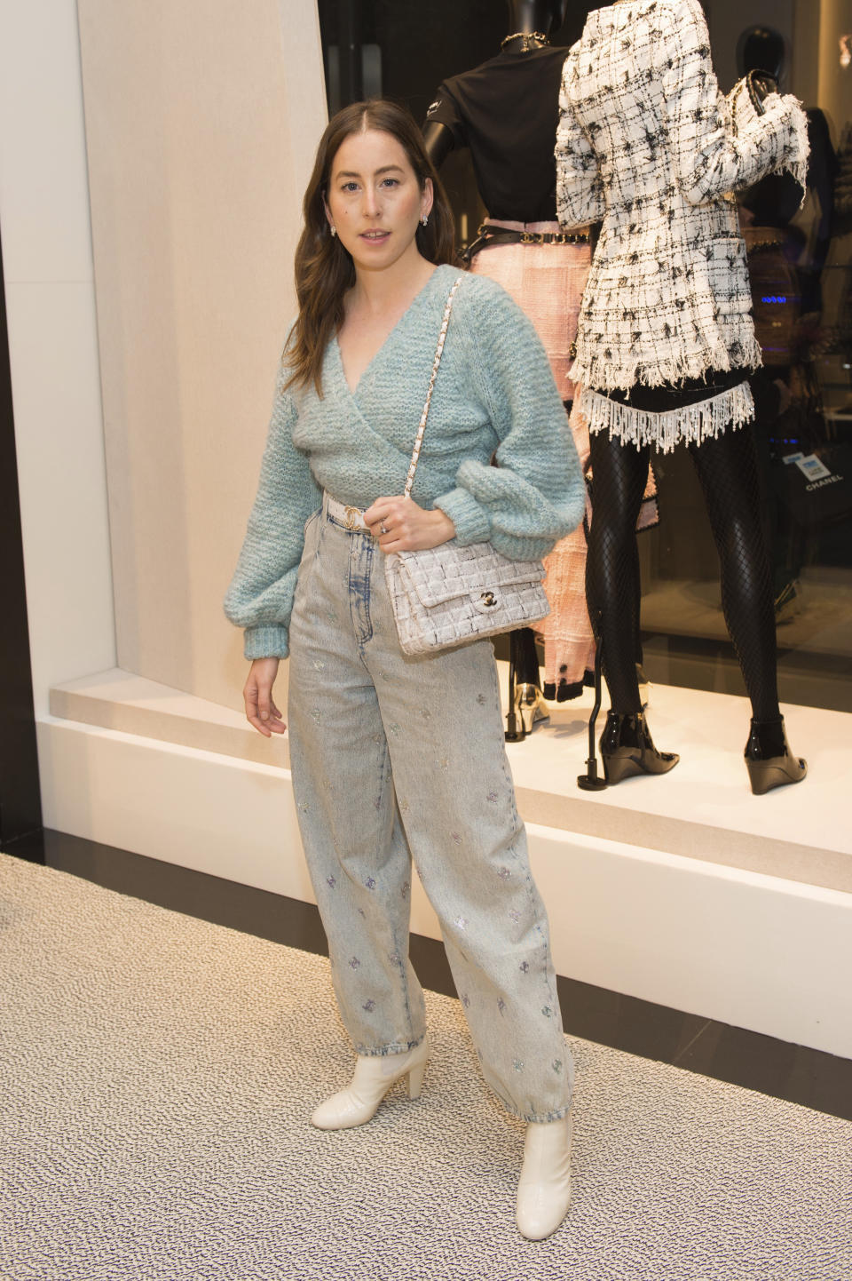 FILE - Alana Haim attends the CHANEL Miami Design District boutique opening celebration on Dec. 2, 2021, in Miami. Haim turns 31 on Dec. 15. (Photo by Scott Roth/Invision/AP, File)